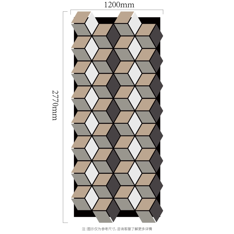 3D kub ustunli modulli MDF-on-PET akustik devor paneli 3D kub ustunli modulli MDF-on-PET akustik devor paneli